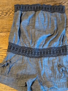 Rewind Gray Branded Jumpsuit with Subtle Texture